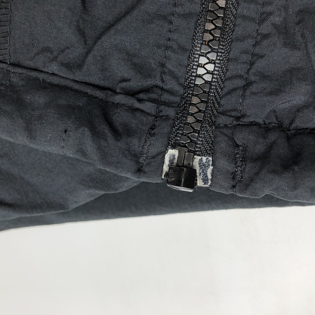 Vintage 90'S Nike silver tag nylon jacket, size L, men's unclear black type Vintage Second Hand