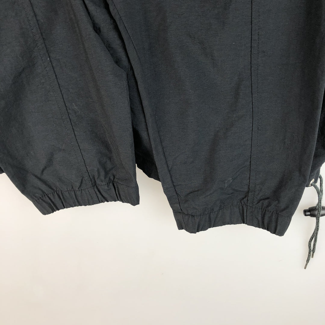 Vintage 90'S Nike silver tag nylon jacket, size L, men's unclear black type Vintage Second Hand