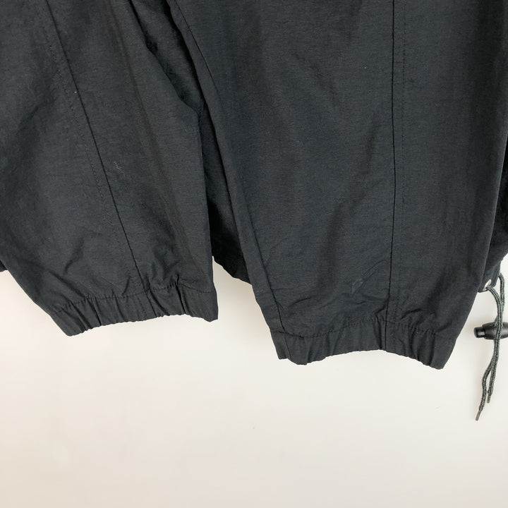 Vintage 90'S Nike silver tag nylon jacket, size L, men's unclear black type Vintage Second Hand
