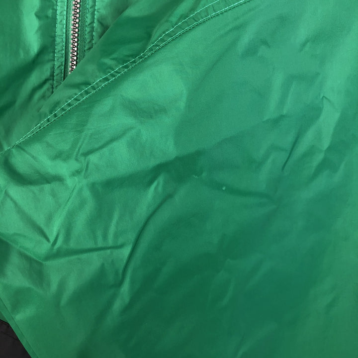 Vintage 90s-00'S Adidas nylon jacket with back logo, size XL, men's unclear green type Vintage Second Hand