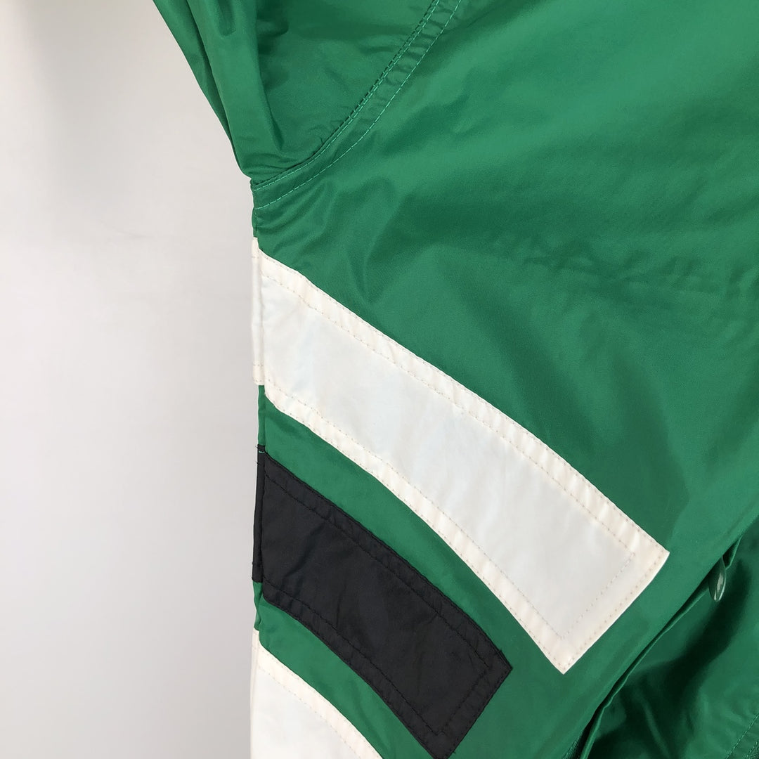 Vintage 90s-00'S Adidas nylon jacket with back logo, size XL, men's unclear green type Vintage Second Hand