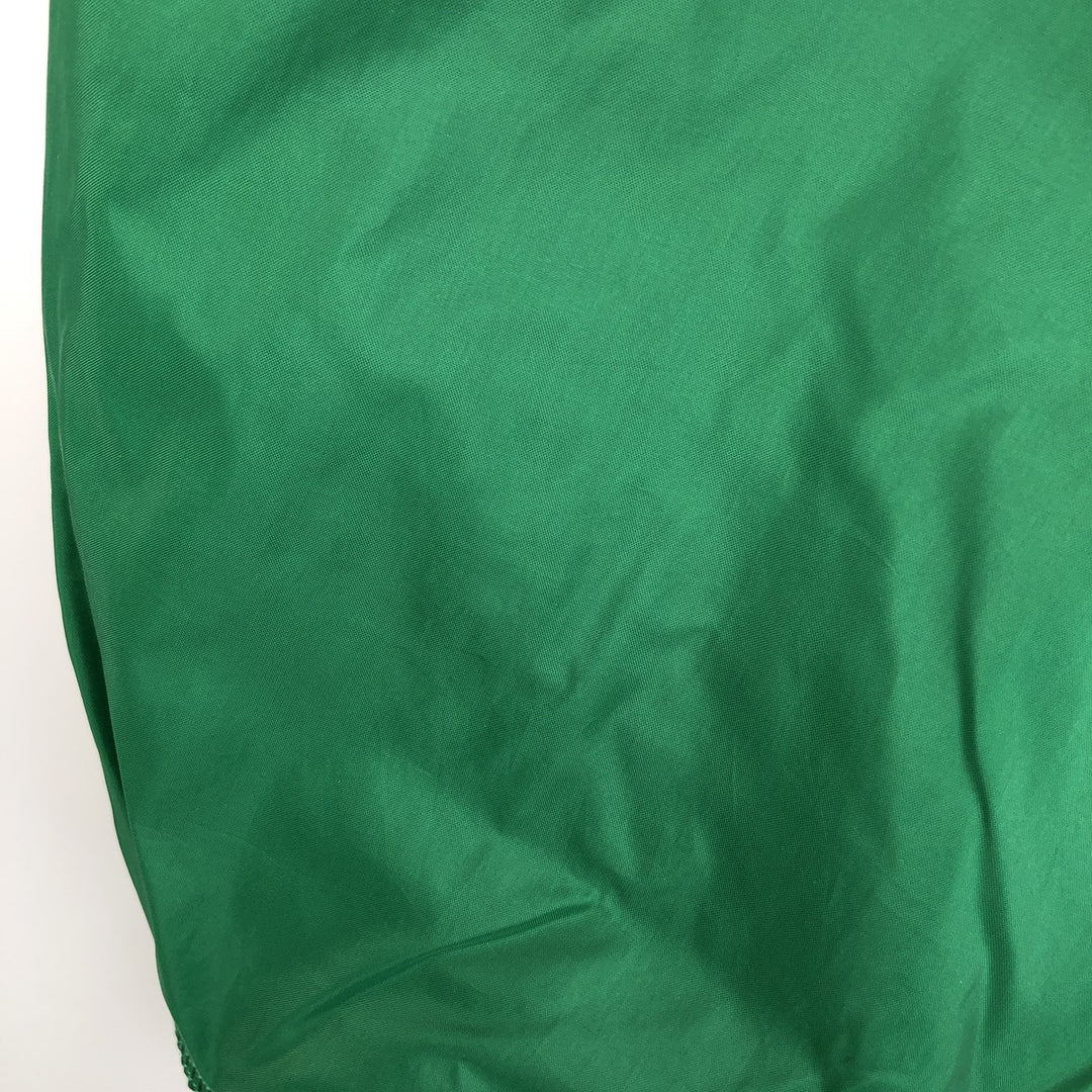 Vintage 90s-00'S Adidas nylon jacket with back logo, size XL, men's unclear green type Vintage Second Hand