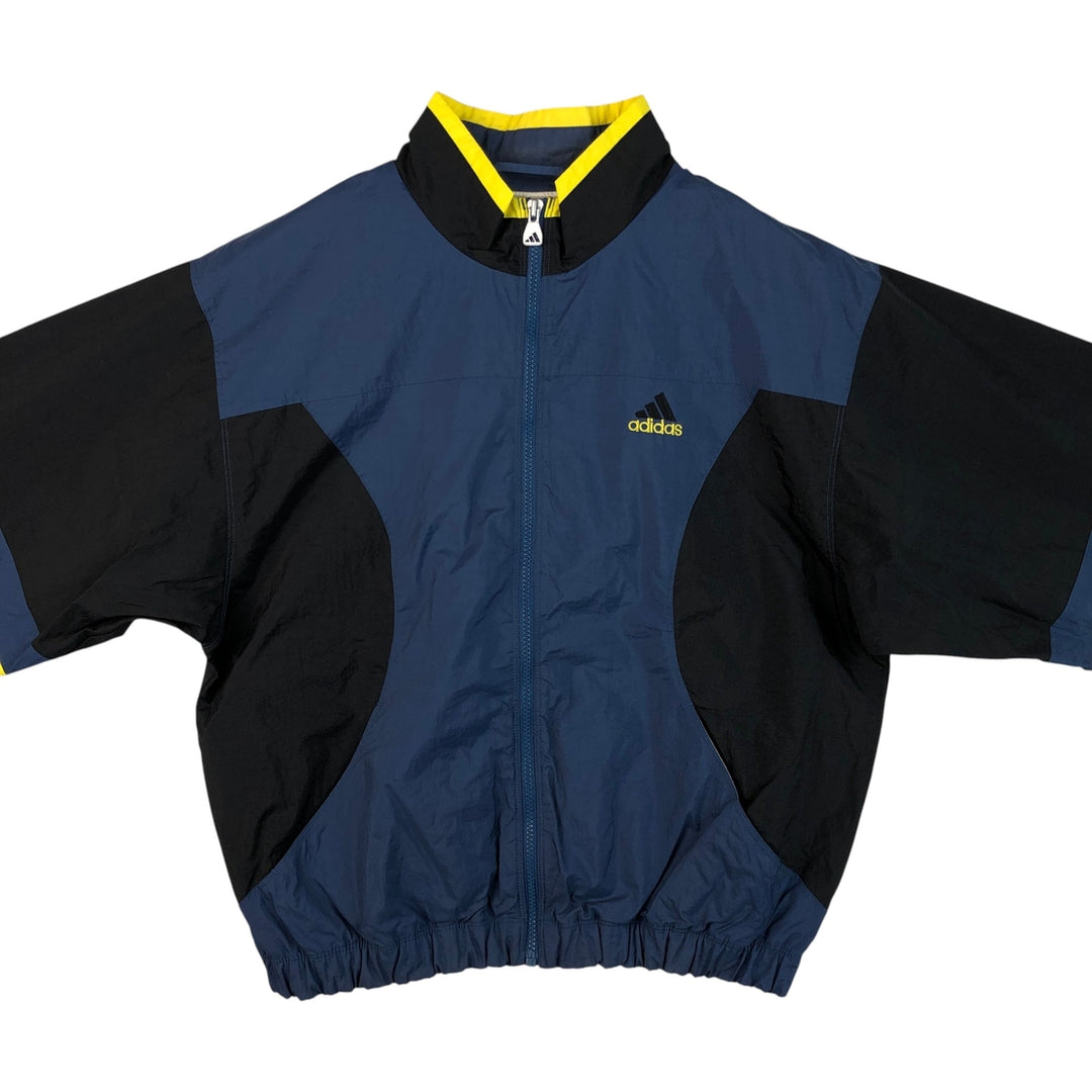 90s~ Adidas nylon jacket, men's size M Nylon navy blue type Vintage Second Hand