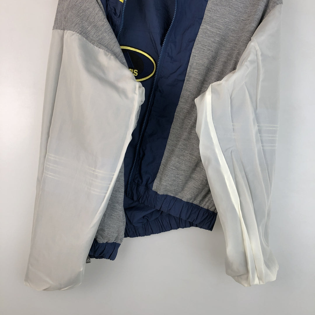 90s~ Adidas nylon jacket, men's size M Nylon navy blue type Vintage Second Hand