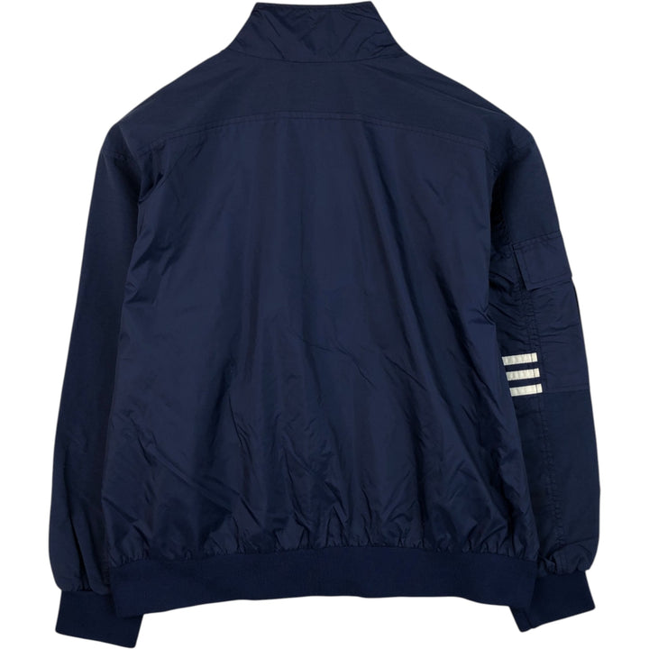 90s~00'S Adidas nylon jacket, men's size L, vintage Nylon navy blue type Vintage Second Hand