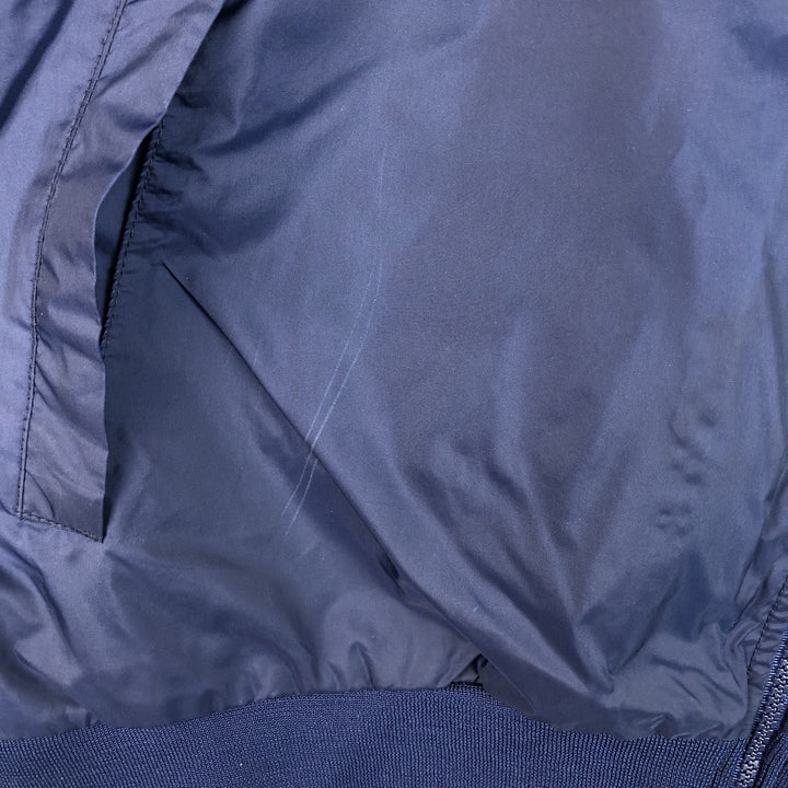 90s~00'S Adidas nylon jacket, men's size L, vintage Nylon navy blue type Vintage Second Hand
