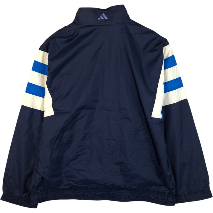 Vintage 90s-00'S Adidas nylon jacket, men's size XL Nylon navy blue type Vintage Second Hand