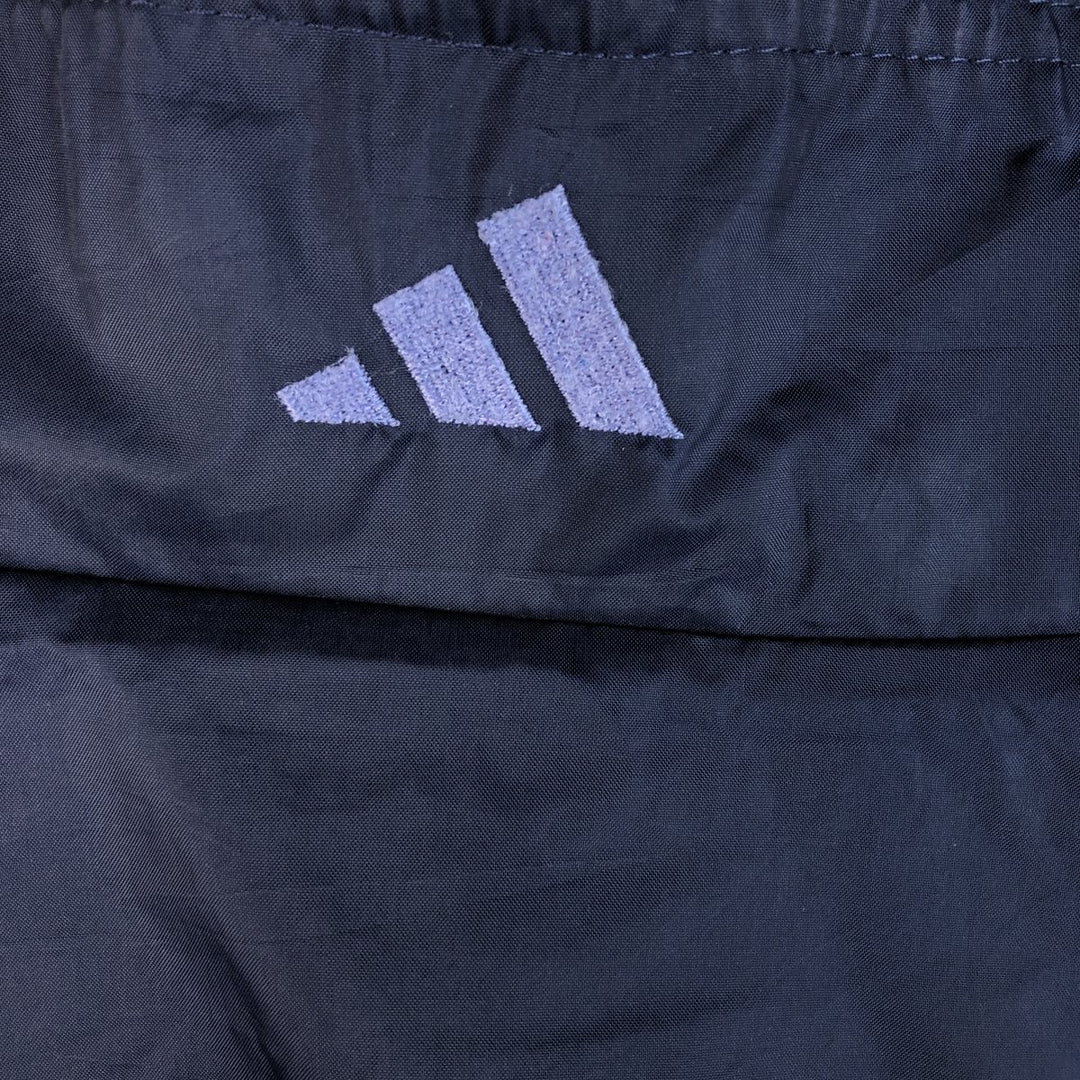 Vintage 90s-00'S Adidas nylon jacket, men's size XL Nylon navy blue type Vintage Second Hand