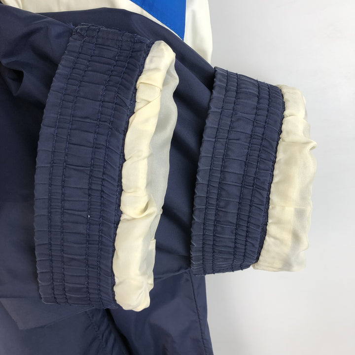 Vintage 90s-00'S Adidas nylon jacket, men's size XL Nylon navy blue type Vintage Second Hand