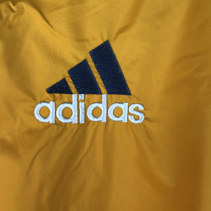 90'S Adidas Nylon Jacket, Men's XL Size, Vintage Nylon orange type Vintage Second Hand