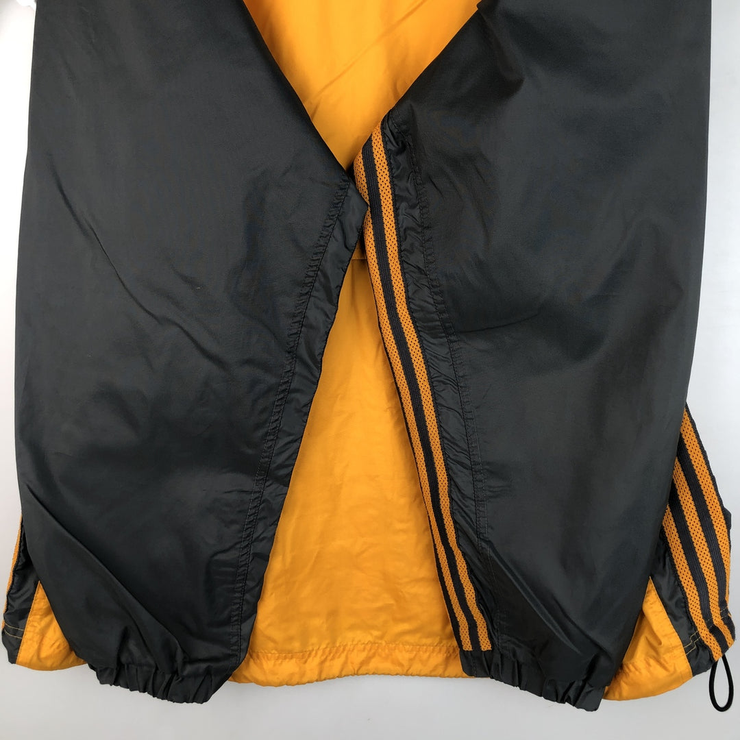 90'S Adidas Nylon Jacket, Men's XL Size, Vintage Nylon orange type Vintage Second Hand