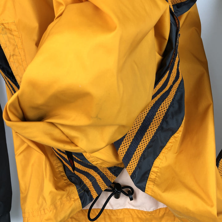 90'S Adidas Nylon Jacket, Men's XL Size, Vintage Nylon orange type Vintage Second Hand