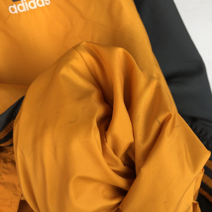 90'S Adidas Nylon Jacket, Men's XL Size, Vintage Nylon orange type Vintage Second Hand