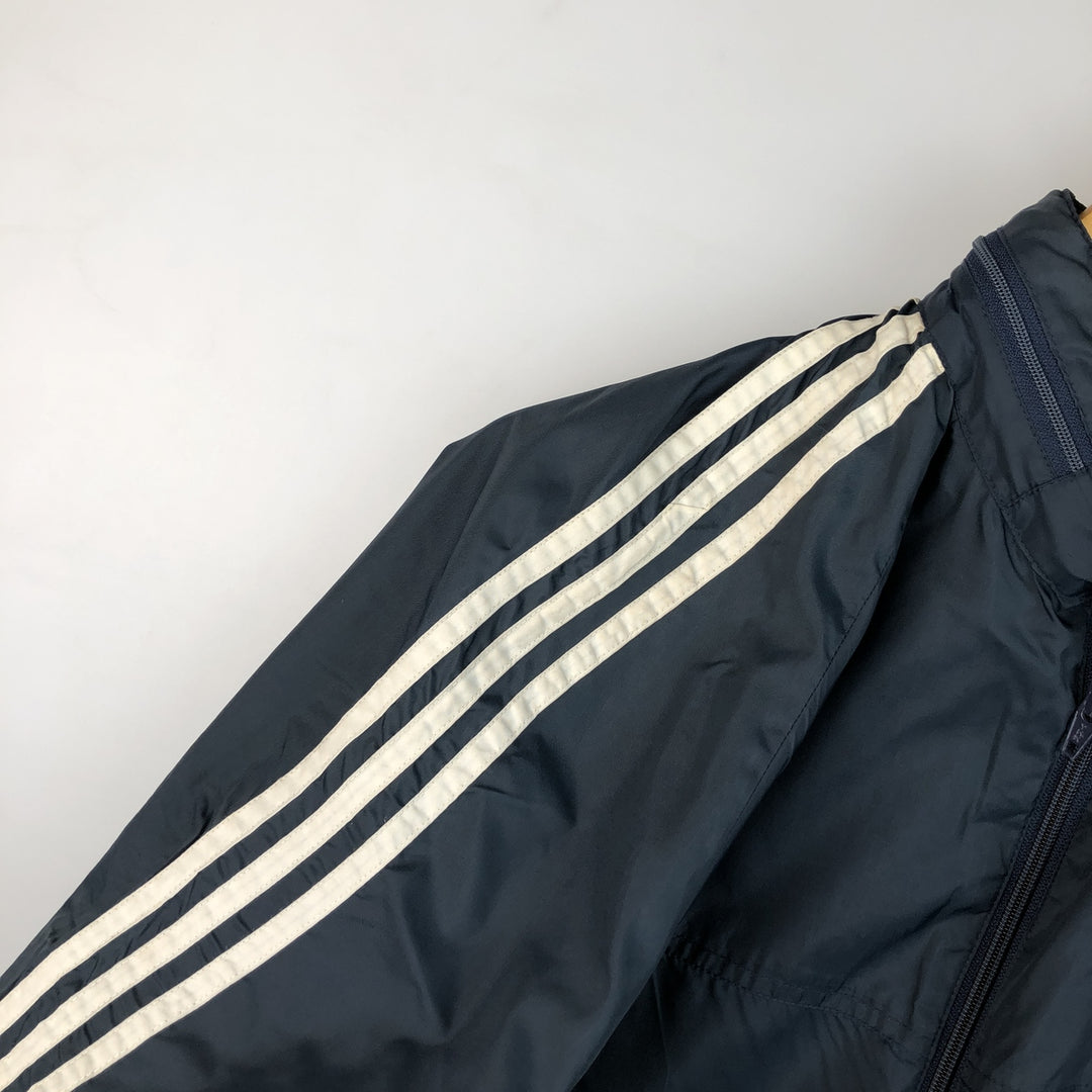 Vintage 80s-90'S Adidas Trefoil Logo Nylon Jacket, Men's Size L Nylon navy blue type Vintage Second Hand