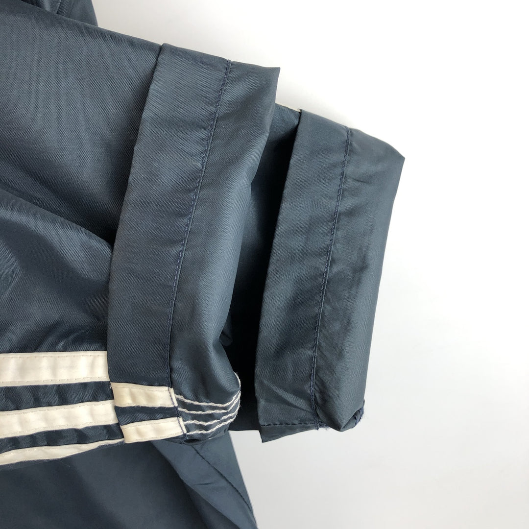 Vintage 80s-90'S Adidas Trefoil Logo Nylon Jacket, Men's Size L Nylon navy blue type Vintage Second Hand