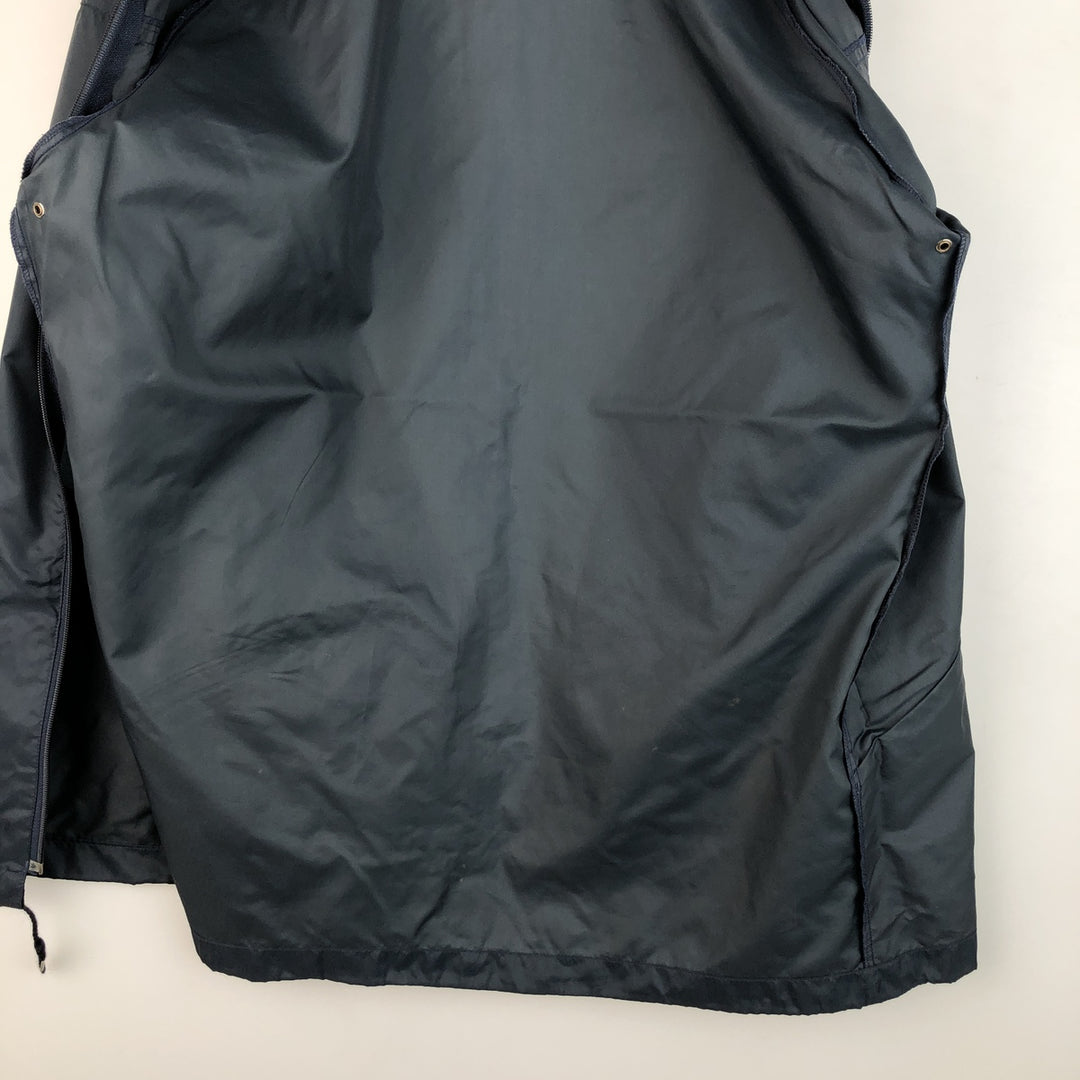 Vintage 80s-90'S Adidas Trefoil Logo Nylon Jacket, Men's Size L Nylon navy blue type Vintage Second Hand