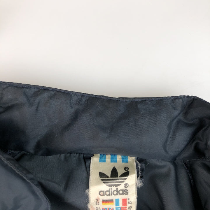 Vintage 80s-90'S Adidas Trefoil Logo Nylon Jacket, Men's Size L Nylon navy blue type Vintage Second Hand