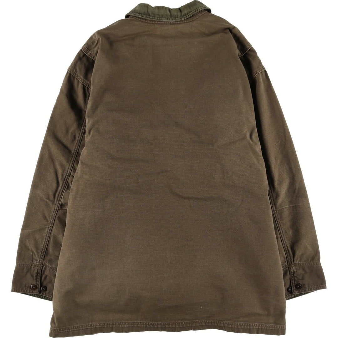 90s-00'S LLBean Padded Duck Hunting Jacket, Men's XL, Vintage cotton brown type Vintage Second Hand
