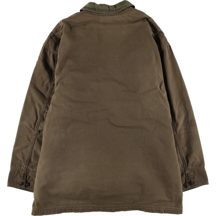 90s-00'S LLBean Padded Duck Hunting Jacket, Men's XL, Vintage cotton brown type Vintage Second Hand