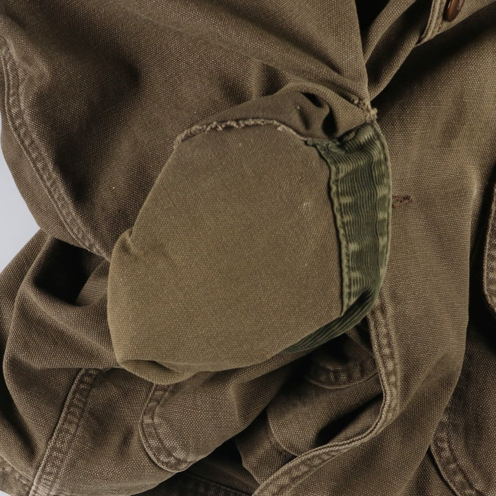 90s-00'S LLBean Padded Duck Hunting Jacket, Men's XL, Vintage cotton brown type Vintage Second Hand