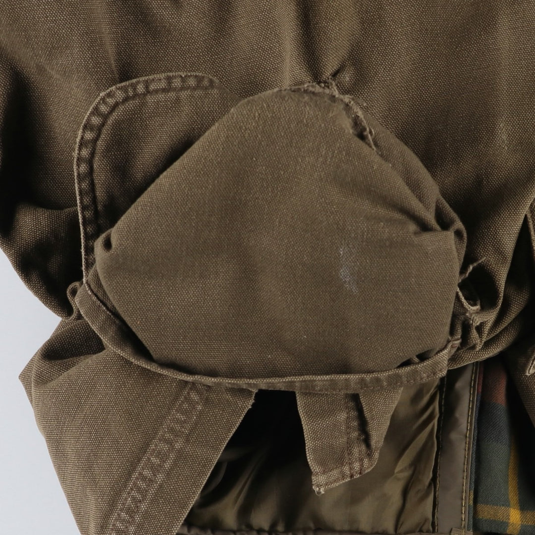 90s-00'S LLBean Padded Duck Hunting Jacket, Men's XL, Vintage cotton brown type Vintage Second Hand