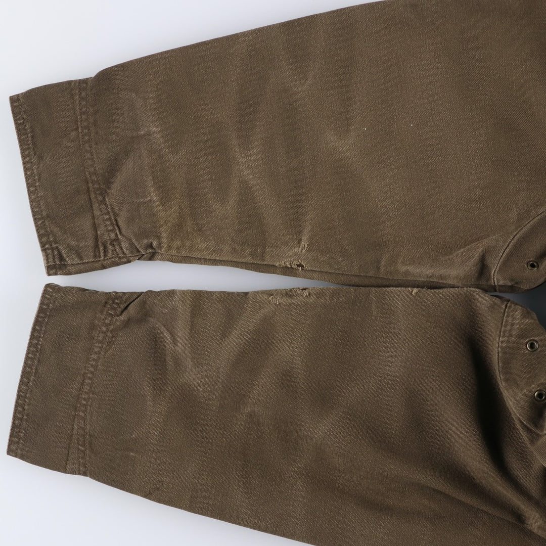 90s-00'S LLBean Padded Duck Hunting Jacket, Men's XL, Vintage cotton brown type Vintage Second Hand