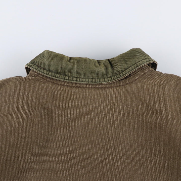 90s-00'S LLBean Padded Duck Hunting Jacket, Men's XL, Vintage cotton brown type Vintage Second Hand