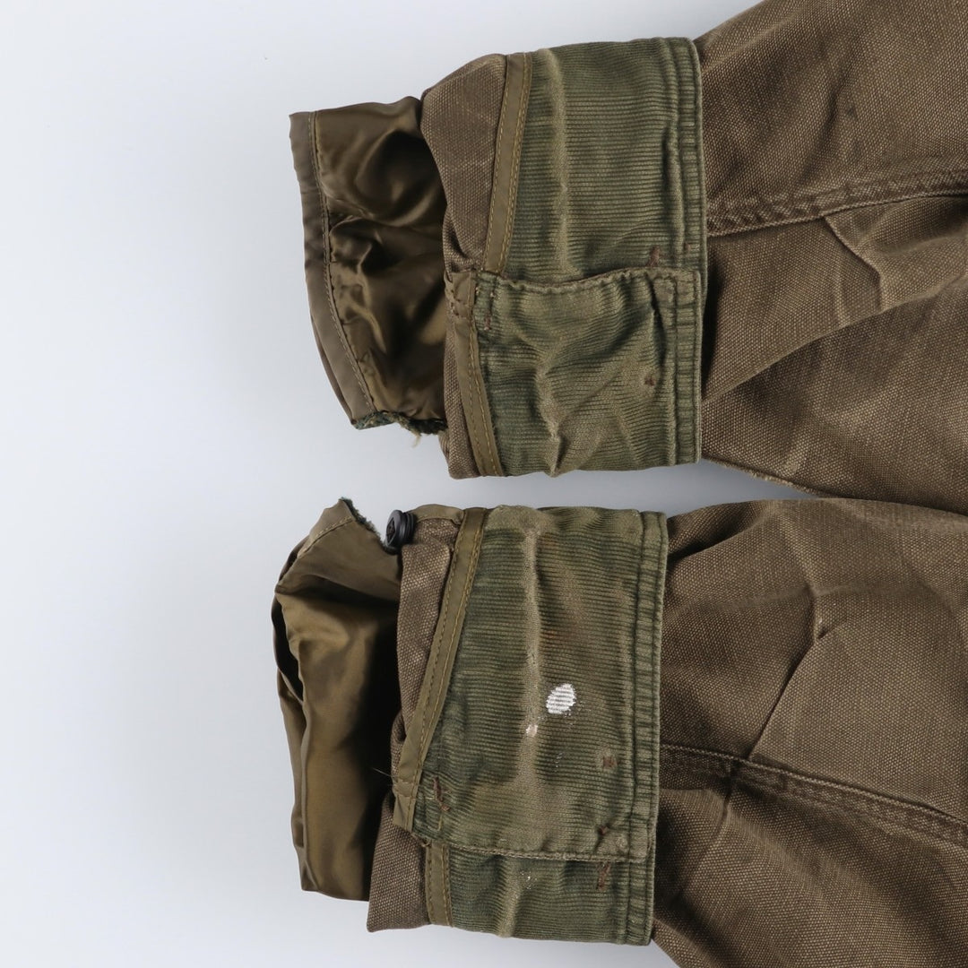90s-00'S LLBean Padded Duck Hunting Jacket, Men's XL, Vintage cotton brown type Vintage Second Hand