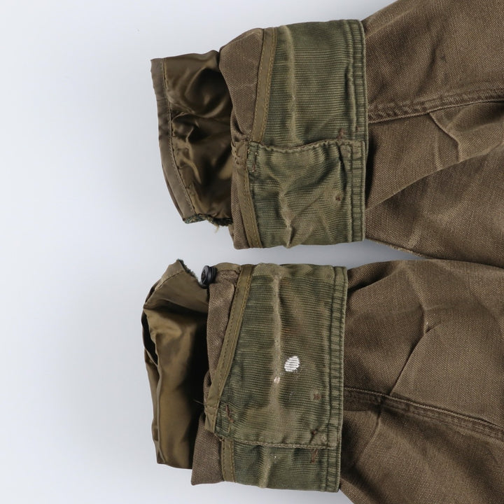 90s-00'S LLBean Padded Duck Hunting Jacket, Men's XL, Vintage cotton brown type Vintage Second Hand