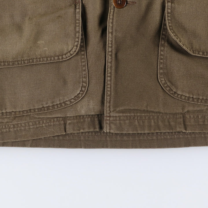 90s-00'S LLBean Padded Duck Hunting Jacket, Men's XL, Vintage cotton brown type Vintage Second Hand
