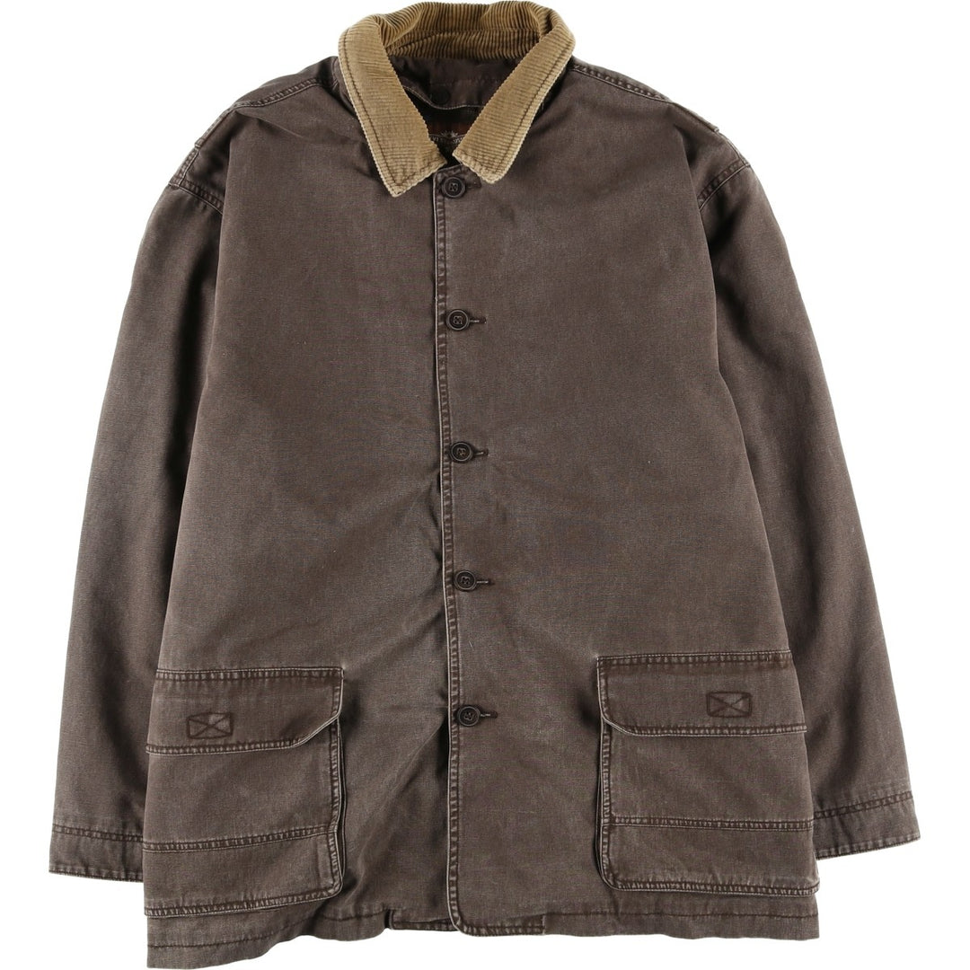 Levi's padded hunting jacket, men's size XL cotton brown type Vintage Second Hand