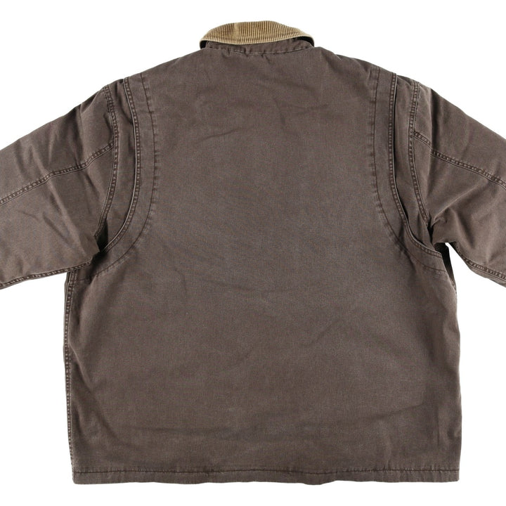 Levi's padded hunting jacket, men's size XL cotton brown type Vintage Second Hand