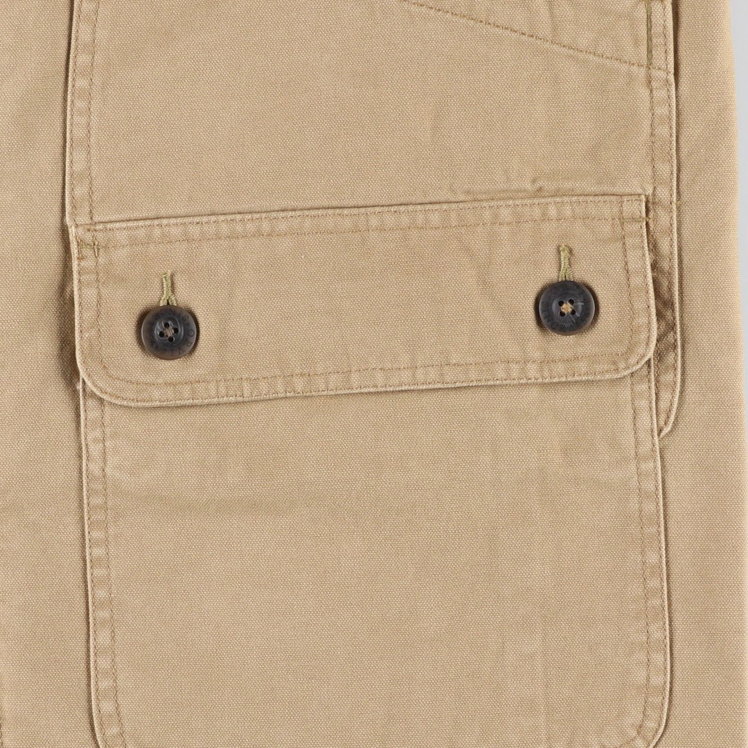 Orvis padded duck hunting jacket, men's size L cotton Beige type Vintage Second Hand
