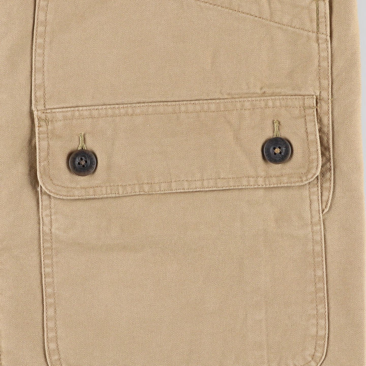 Orvis padded duck hunting jacket, men's size L cotton Beige type Vintage Second Hand