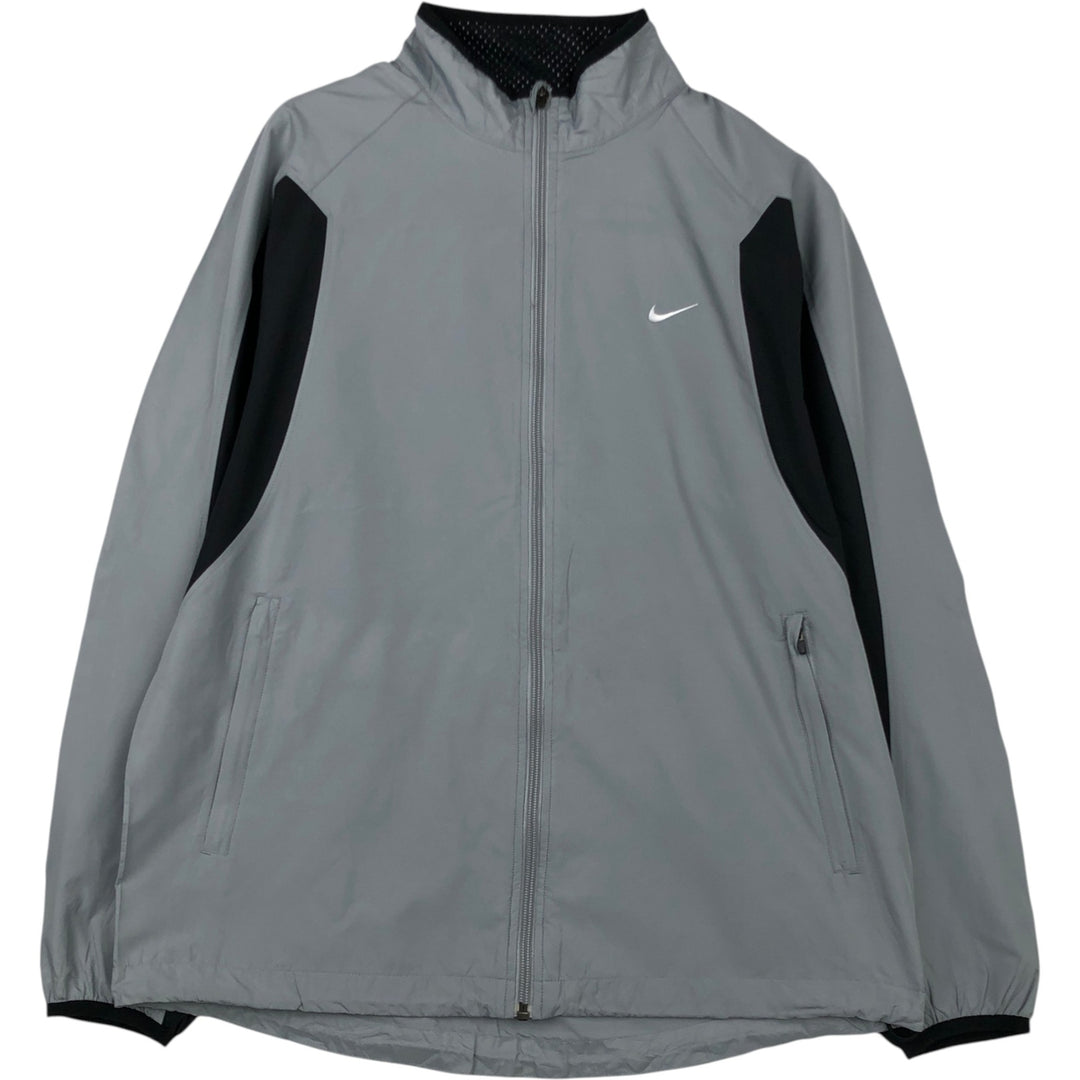 00'S Nike Windbreaker Men's Size L polyester gray type Vintage Second Hand