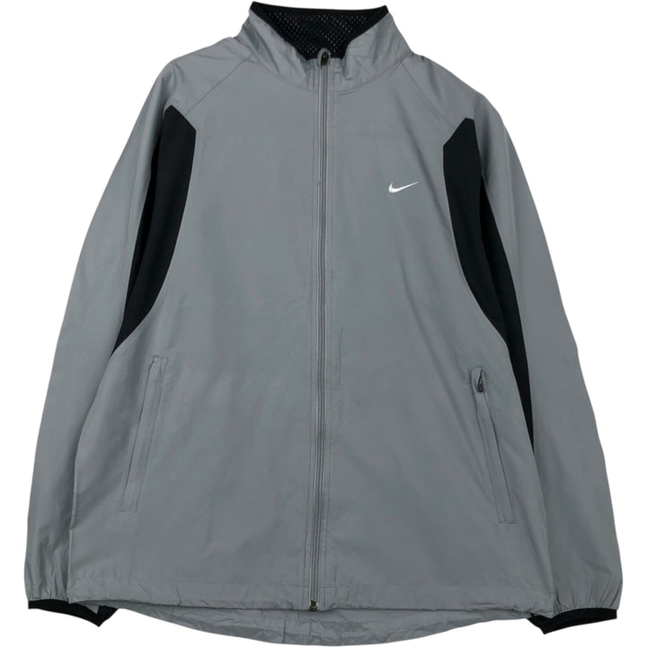 00'S Nike Windbreaker Men's Size L polyester gray type Vintage Second Hand