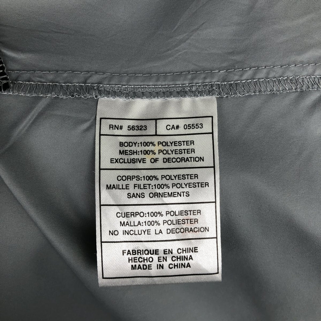 00'S Nike Windbreaker Men's Size L polyester gray type Vintage Second Hand