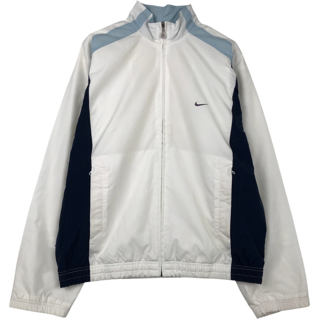 00'S Nike Windbreaker Men's Size L polyester white type Vintage Second Hand