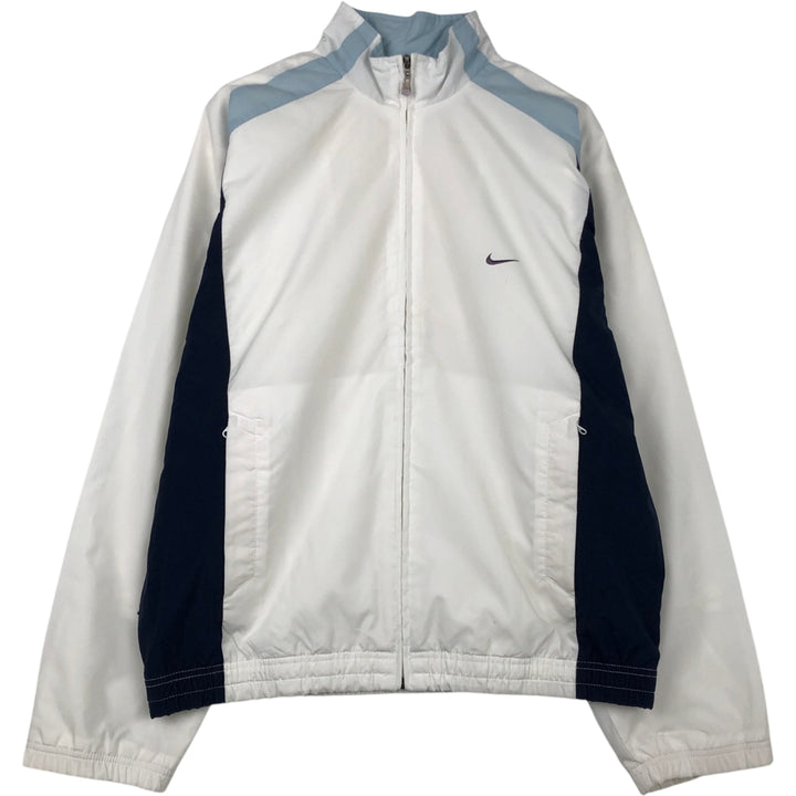 00'S Nike Windbreaker Men's Size L polyester white type Vintage Second Hand