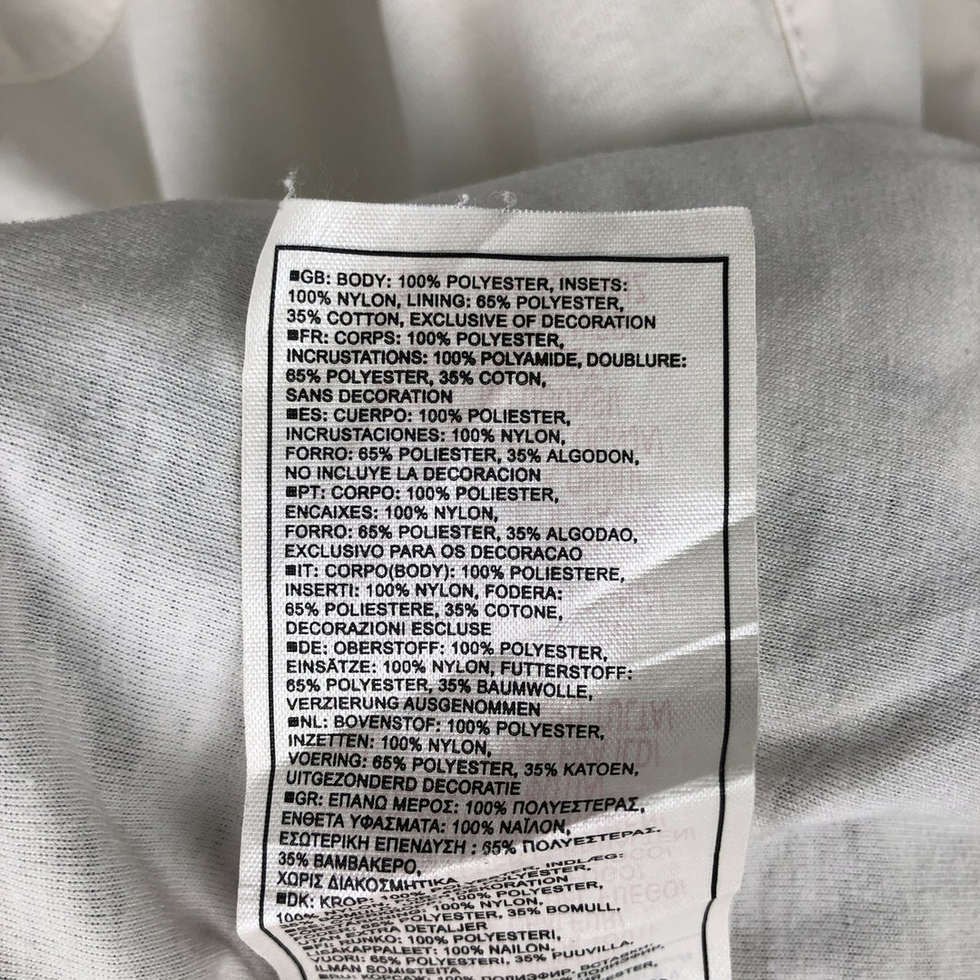 00'S Nike Windbreaker Men's Size L polyester white type Vintage Second Hand
