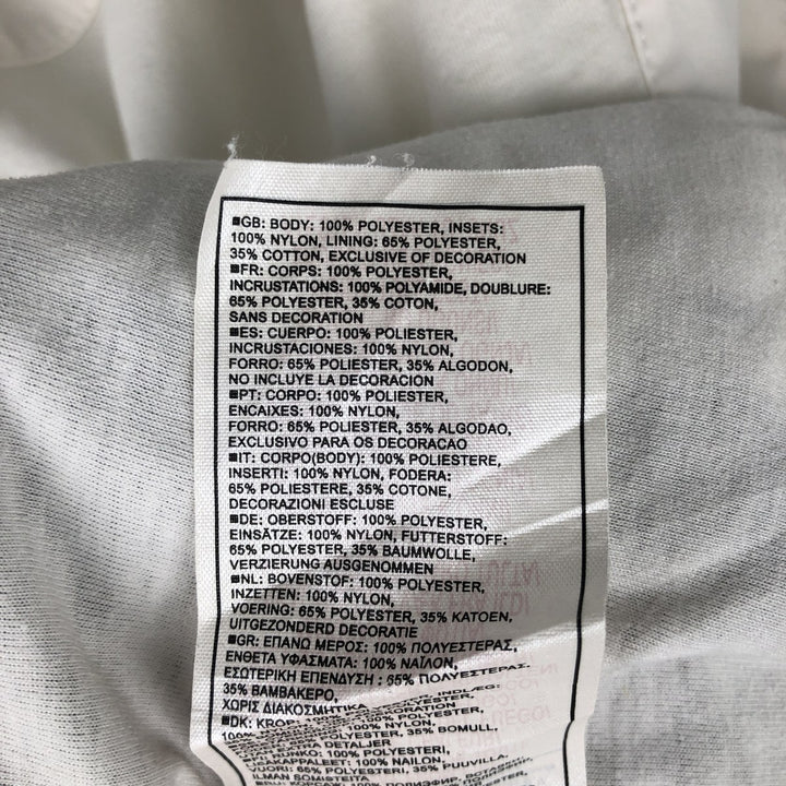 00'S Nike Windbreaker Men's Size L polyester white type Vintage Second Hand