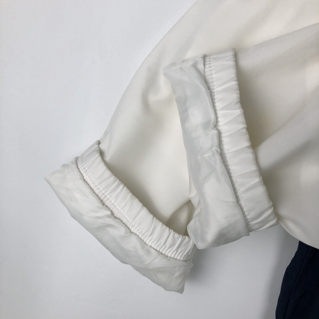 00'S Nike Windbreaker Men's Size L polyester white type Vintage Second Hand