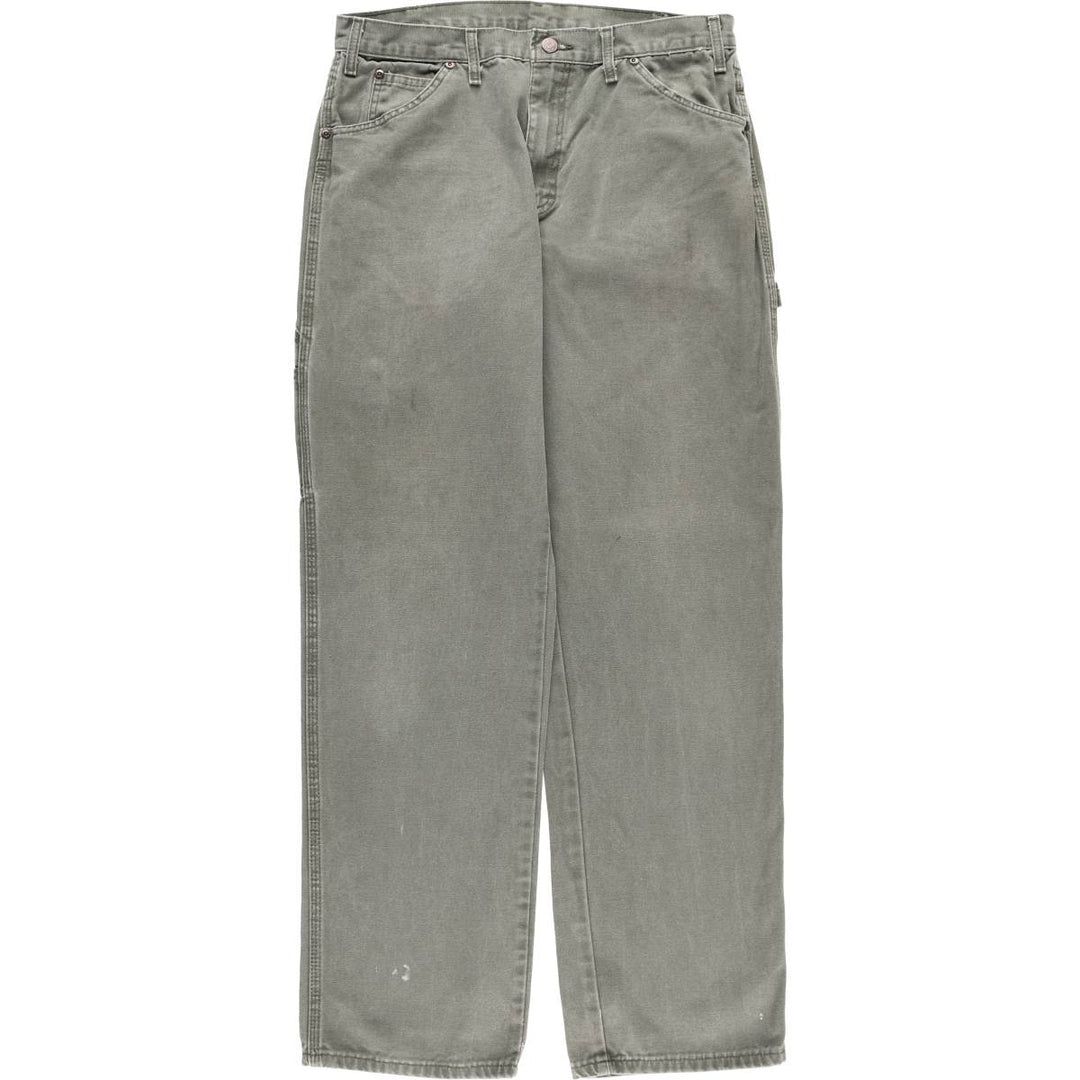 Dickies Relaxed Fit Duck Painter Pants Men's W34 equivalent cotton gray type Vintage Second Hand