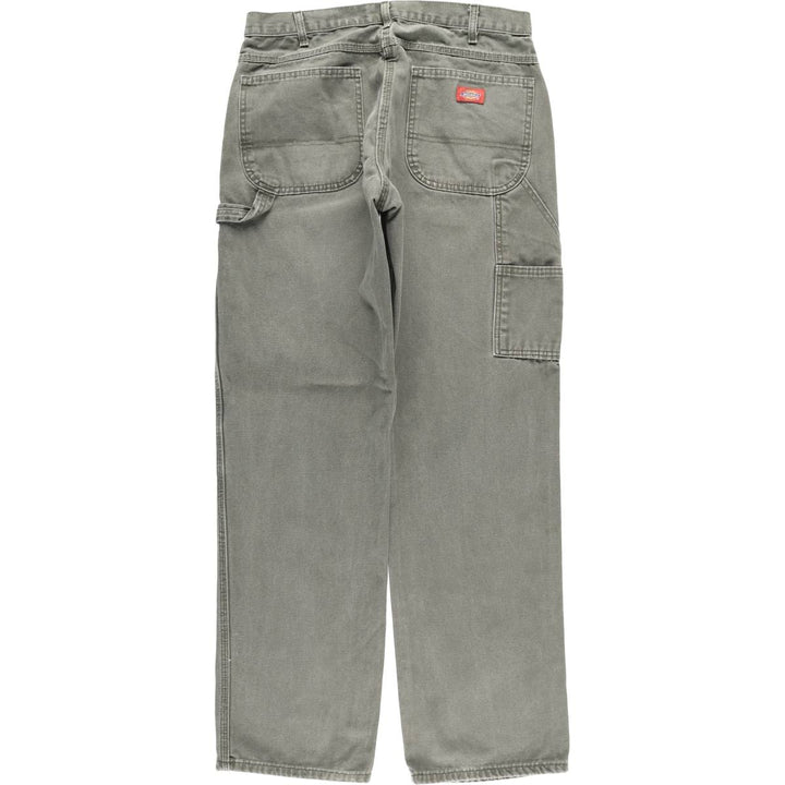 Dickies Relaxed Fit Duck Painter Pants Men's W34 equivalent cotton gray type Vintage Second Hand