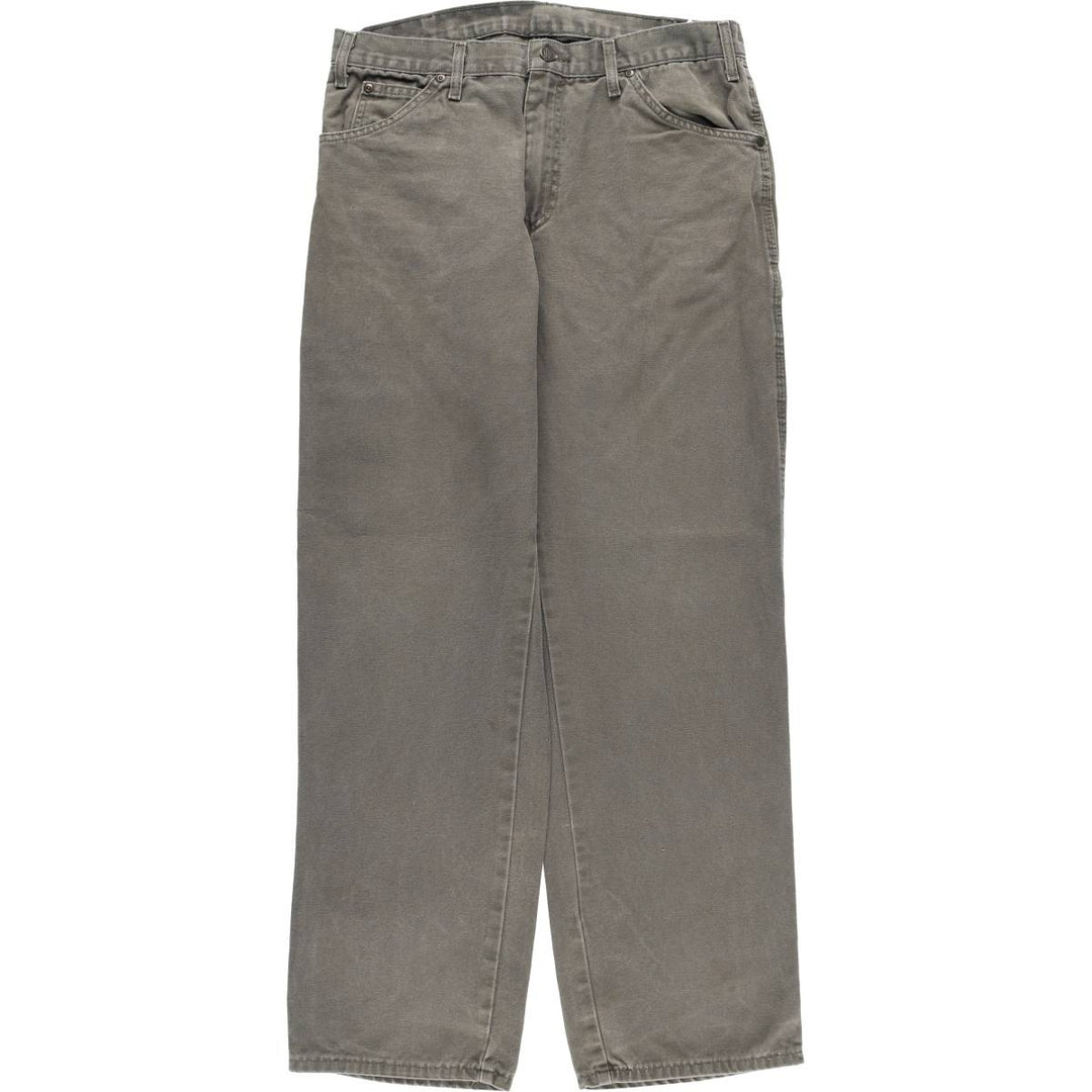 Dickies Duck Painter Pants Men's W34 equivalent cotton gray type Vintage Second Hand