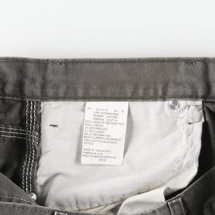 Dickies Duck Painter Pants Men's W34 equivalent cotton gray type Vintage Second Hand