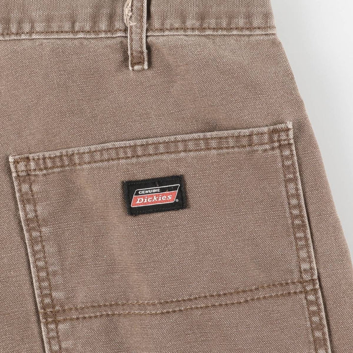 Dickies Duck Work Pants Men's W37 cotton beige type brown Vintage Second Hand
