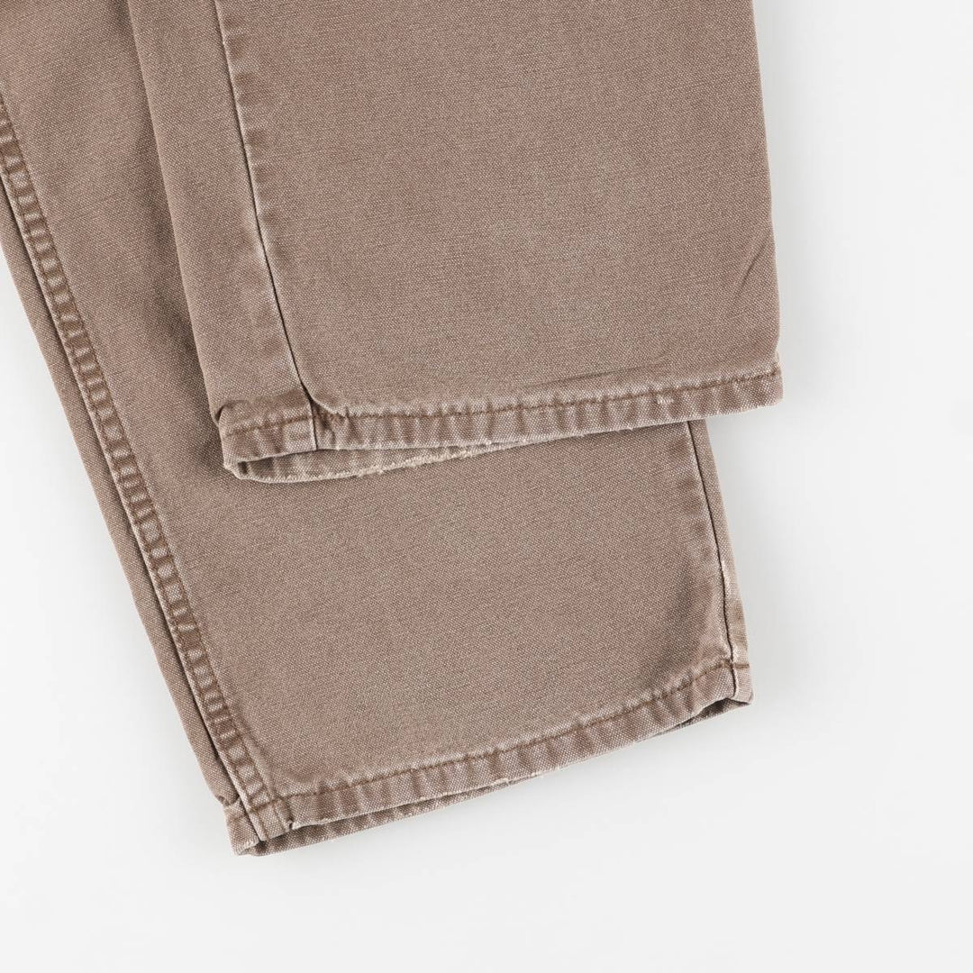 Dickies Duck Work Pants Men's W37 cotton beige type brown Vintage Second Hand