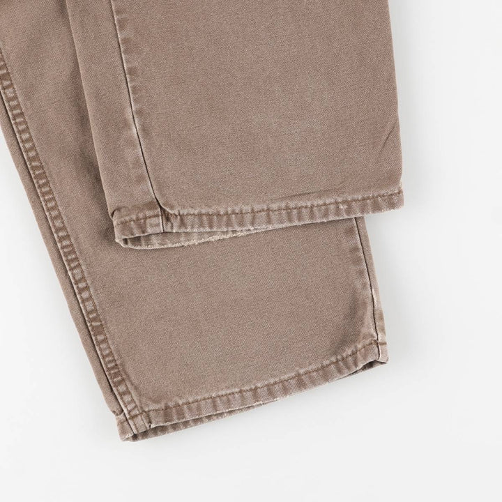 Dickies Duck Work Pants Men's W37 cotton beige type brown Vintage Second Hand