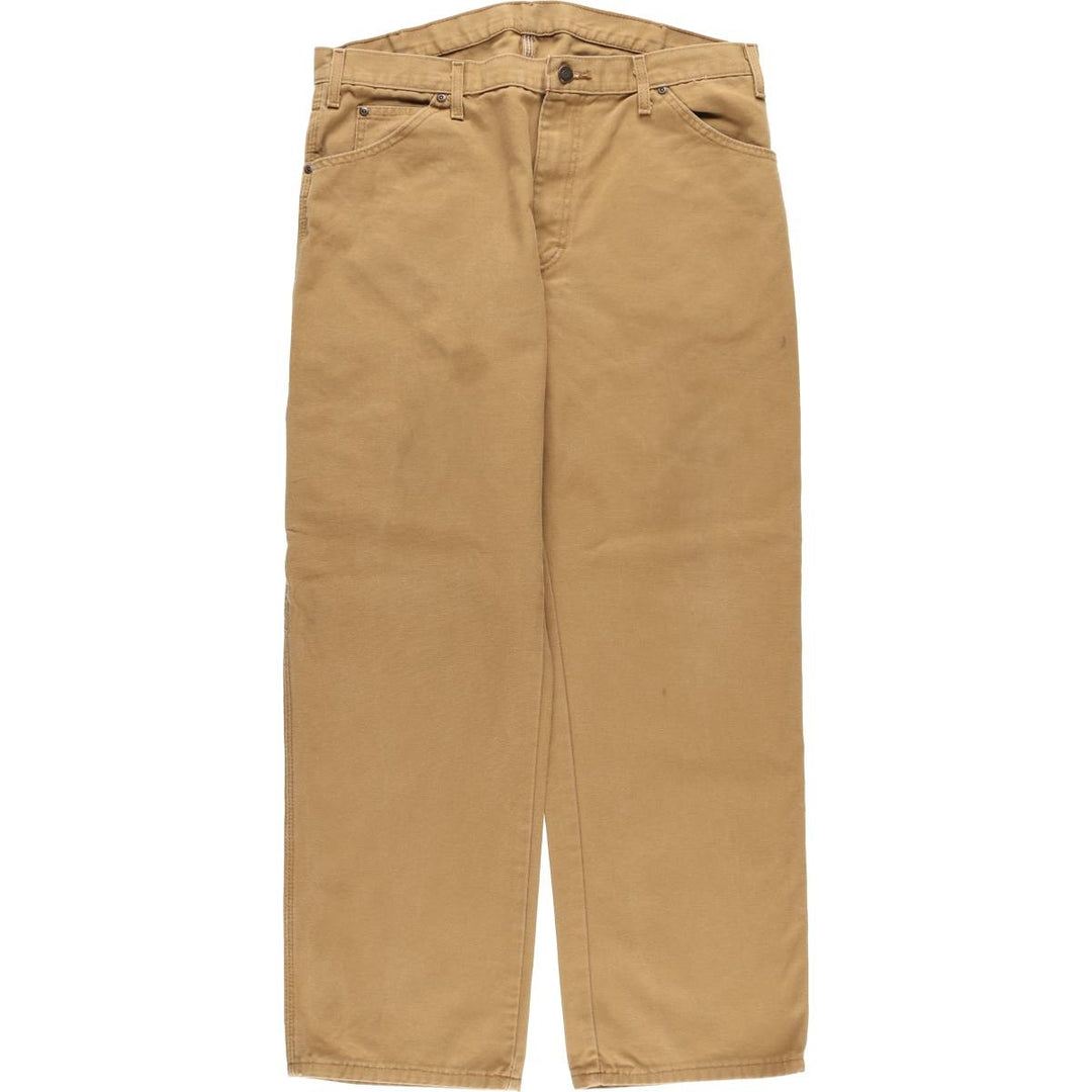 Dickies Duck Painter Pants Men's W36 cotton Camel type Vintage Second Hand